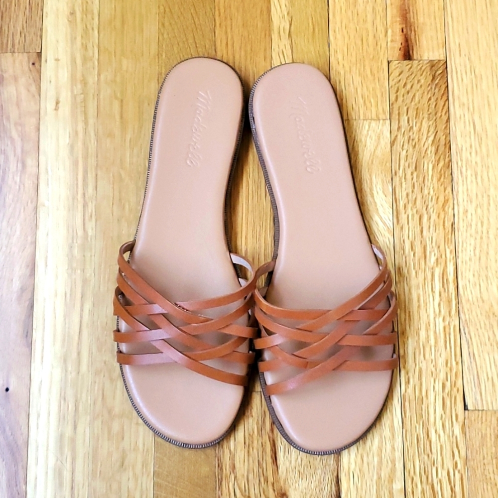 Madewell Crisscross Slide Sandals